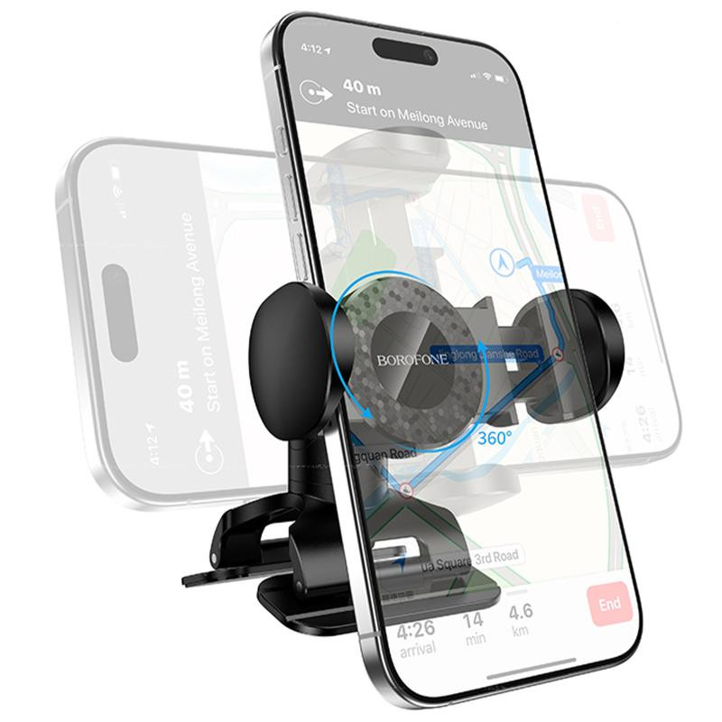 Автодержатель Borofone BH142 Support pull clip (center console) Херсон - изображение 4