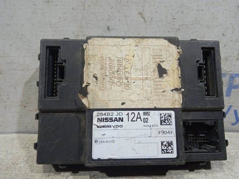 Блок комфорта Nissan Qashqai 2006-2013 284B2JD02D (Арт. 12396) Київ - зображення 1