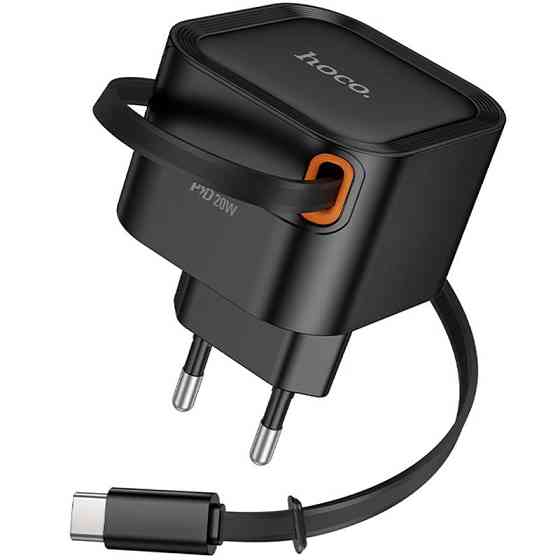 СЗУ Hoco C153A Changer With Retractable Cable Type-C PD20W Херсон