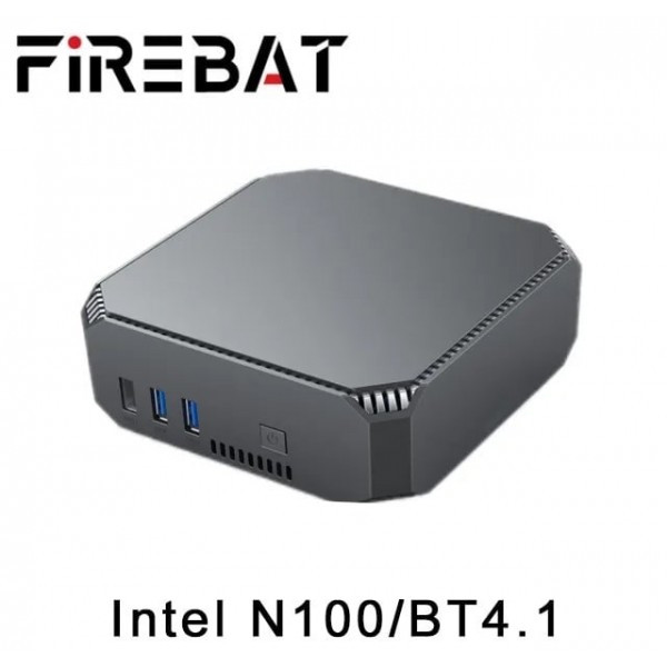 Міні-комп'ютер Firebat AK2 Plus 8/256GB n100 Grey (Код товару:33121) Харьков - изображение 3