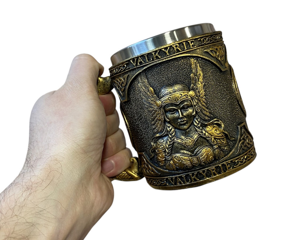 Кружка Чашка 3D Валькирия 400ml Київ - зображення 4