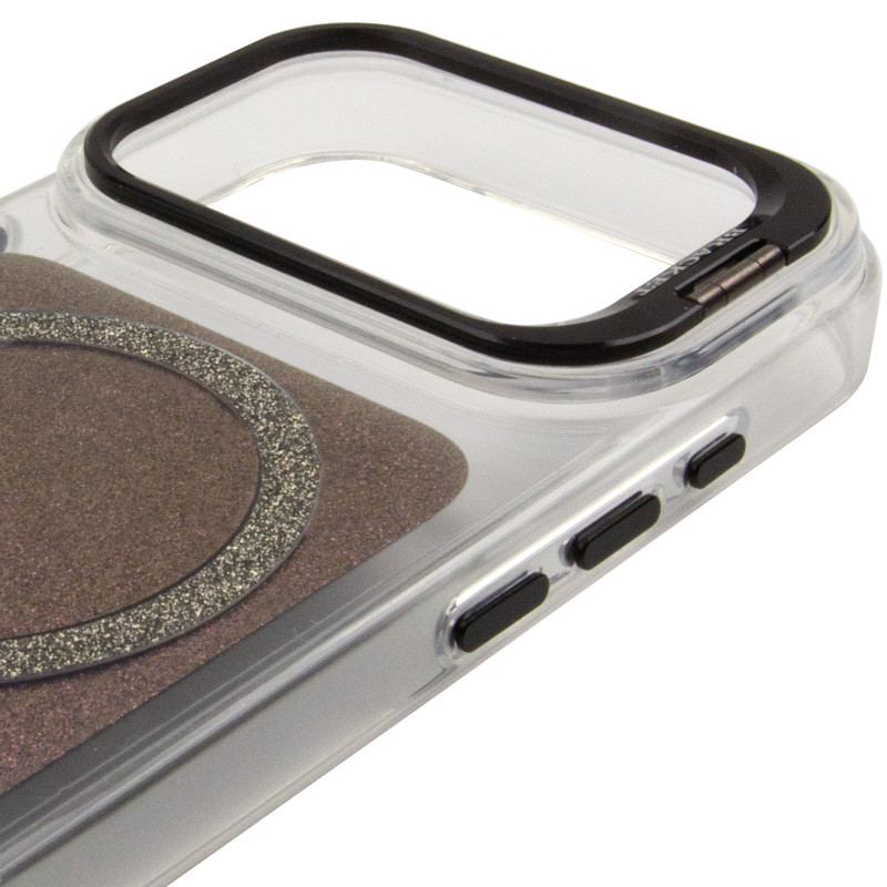 Чехол TPU+PC Jewel Sparkle with Magnetic Fit для Apple iPhone 17 Pro (6.3") Херсон - зображення 4