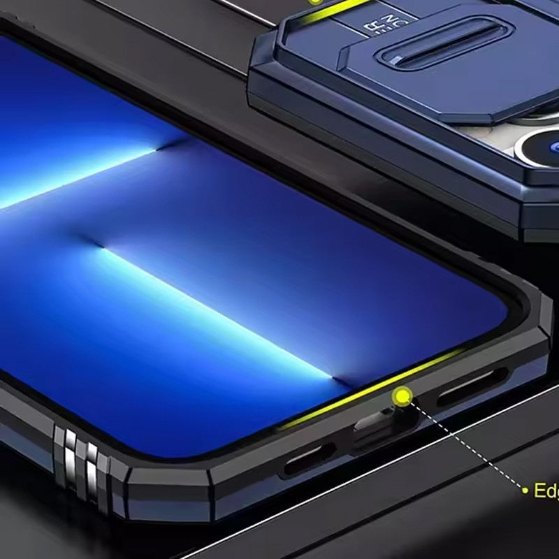 Ударопрочный чехол Camshield Army Ring для Apple iPhone 13 / 14 (6.1") Херсон - зображення 2