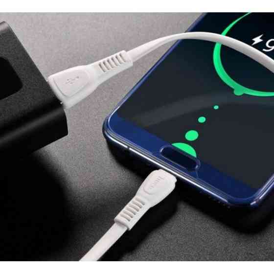 Кабель Hoco X40 Noah USB to Type-C 1m White Харьков