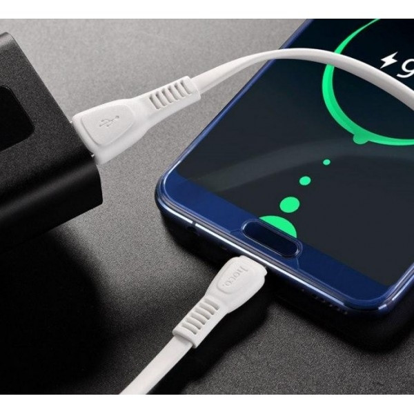 Кабель Hoco X40 Noah USB to Type-C 1m White Харьков - изображение 6
