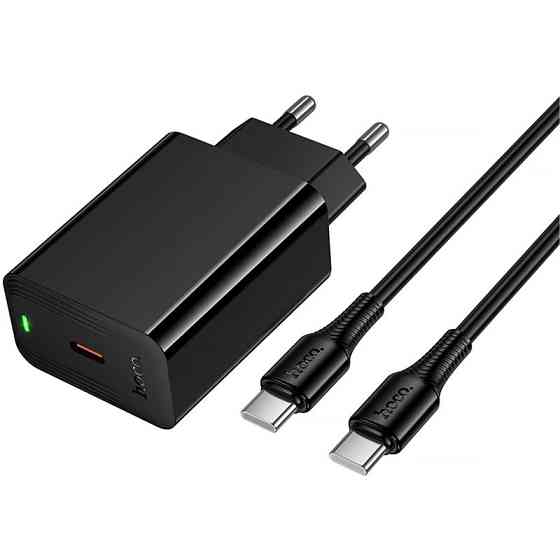 СЗУ Hoco CS93A Leader PD20W (1USB-C) + кабель Type-C to Type-C Херсон