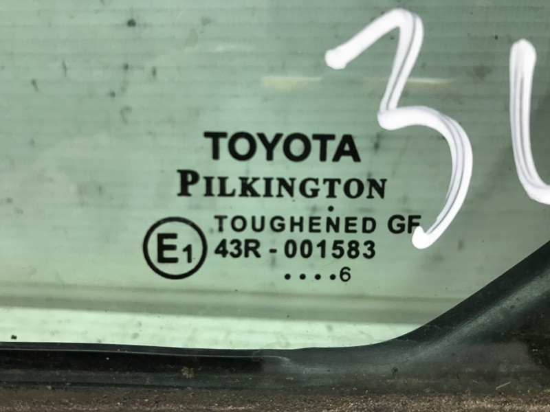 Стекло двери задней левой (форточка) Toyota Avensis T27 2.0 DIESEL 2009 (б/у) Київ - зображення 3