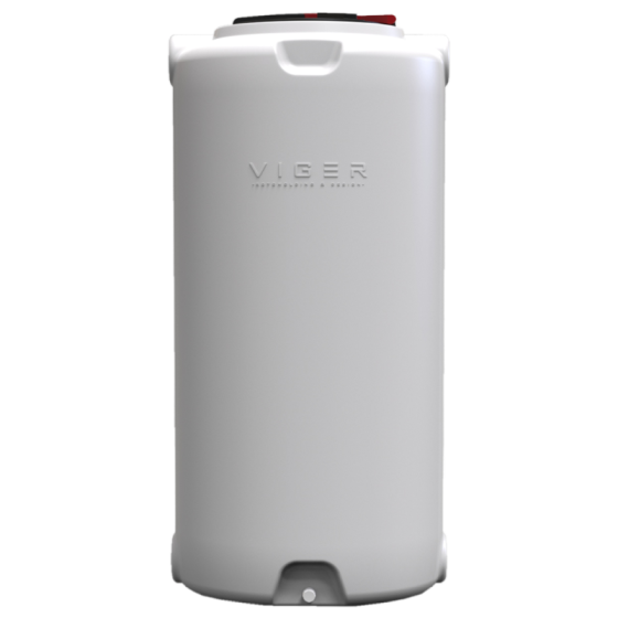 Емкость-модуль 750 л узкая вертикальная белая Київ