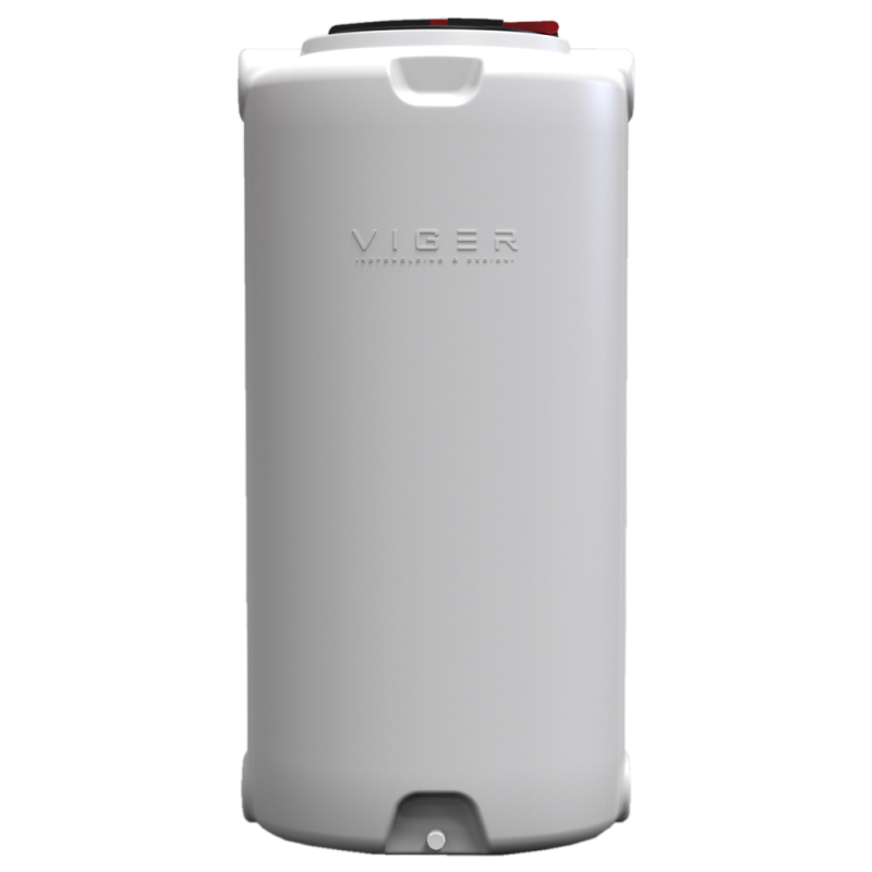 Емкость-модуль 750 л узкая вертикальная белая Киев - изображение 1