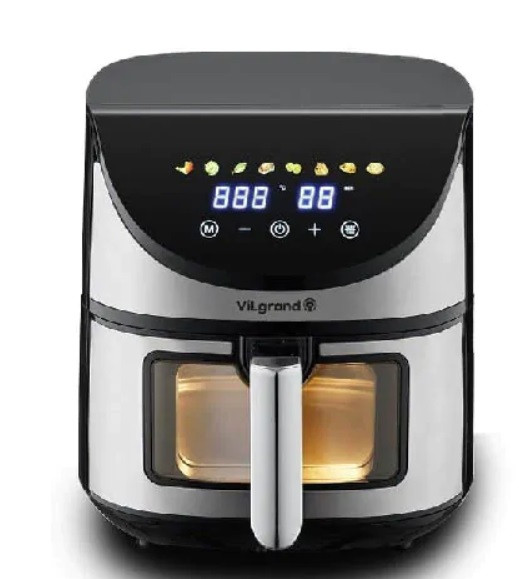 Мультипечь ViLgrand VAF6017WDS 1700 Вт черная Київ - зображення 1