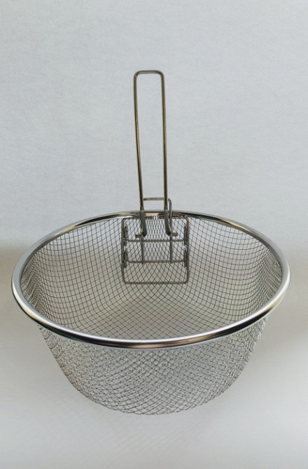 Корзина для фритюра Empire Баскет EM-5145 22 см серебристая Киев - изображение 1