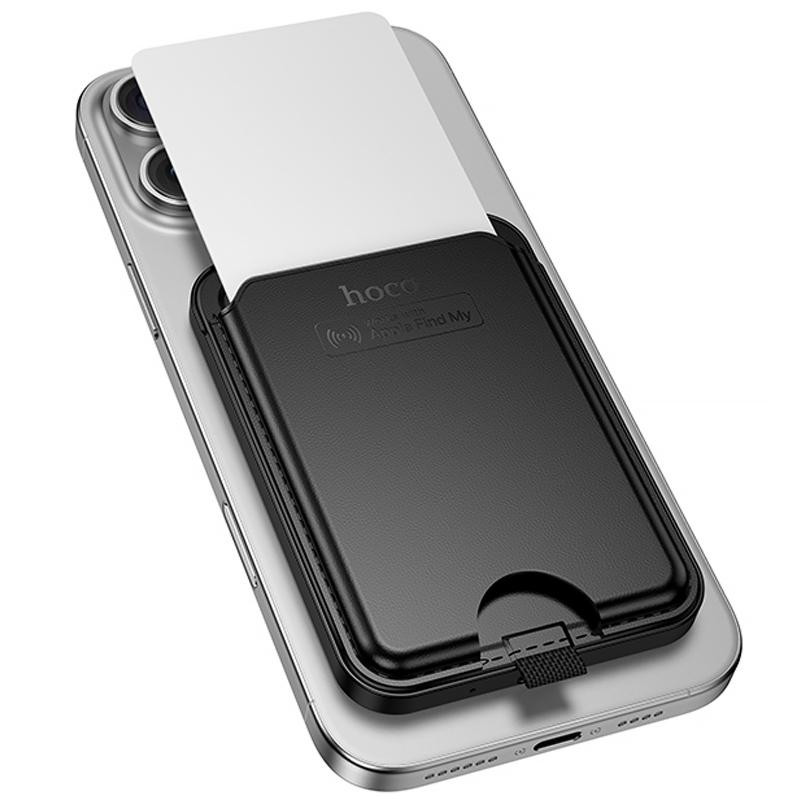 Кардхолдер магнитный Hoco E91I Tiger с трекером 120 mAh Херсон - изображение 4