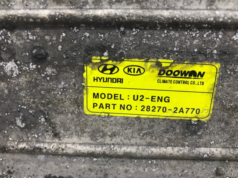 Радиатор интеркуллера Hyundai I30 GD 1.6 DIESEL D4FB 2011 (б/у) Київ - зображення 6