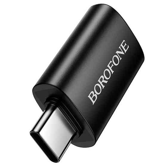 Переходник Borofone BV26C Type-C Male to USB Female USB3.0 Херсон