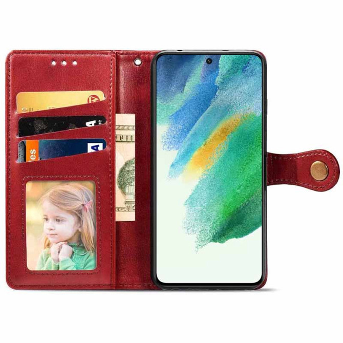 Кожаный чехол-книжка GETMAN Gallant (PU) для Samsung Galaxy S24 Херсон - изображение 2