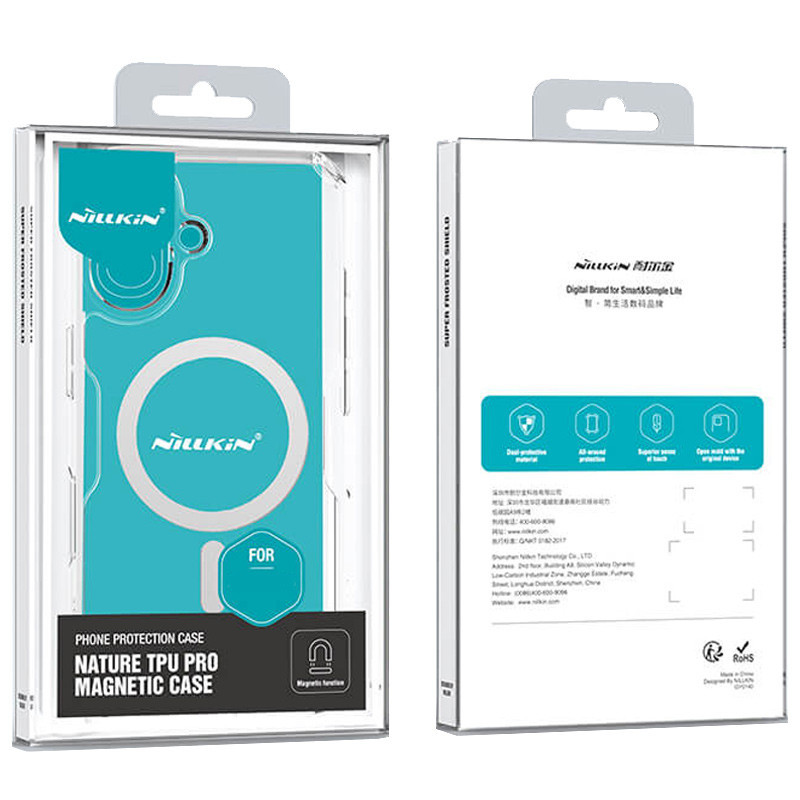 TPU чехол Nillkin Nature Pro Magnetic для Apple iPhone 16 Plus (6.7") Херсон - изображение 8