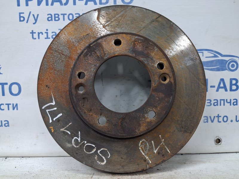 Диск тормозной передний Kia Sorento BL 2.5 DIESEL D4CB 2002 (б/у) Киев - изображение 1