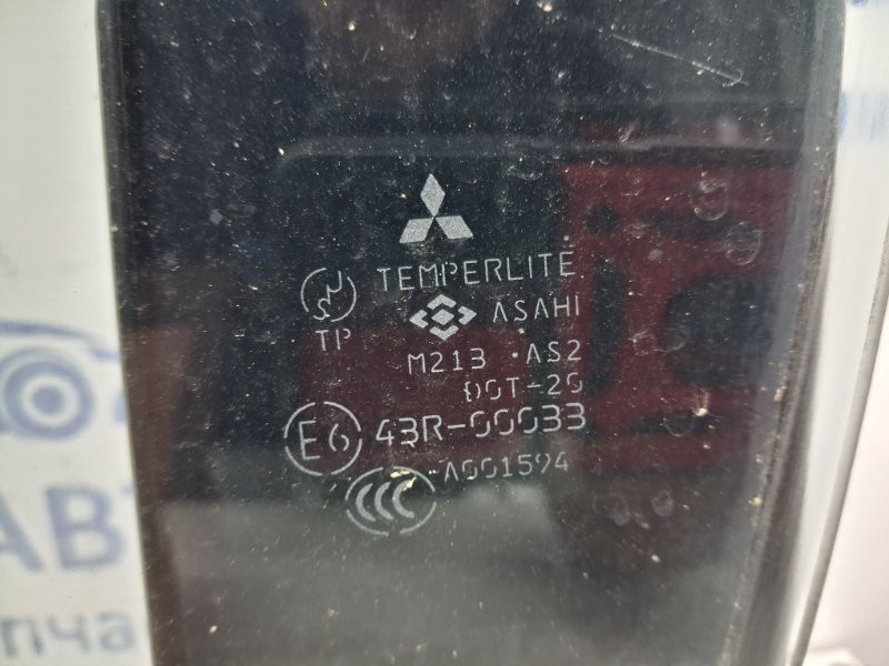 Стекло двери переднее левое Mitsubishi Lancer 2003-2009 MR525731 (Арт. 61509) Київ - зображення 3