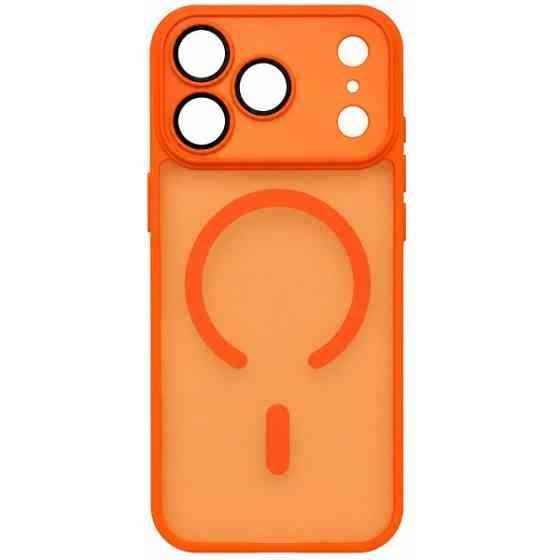 Чохол DM Lens Protection with MagSafe для Apple iPhone 17 Pro Orange Харків