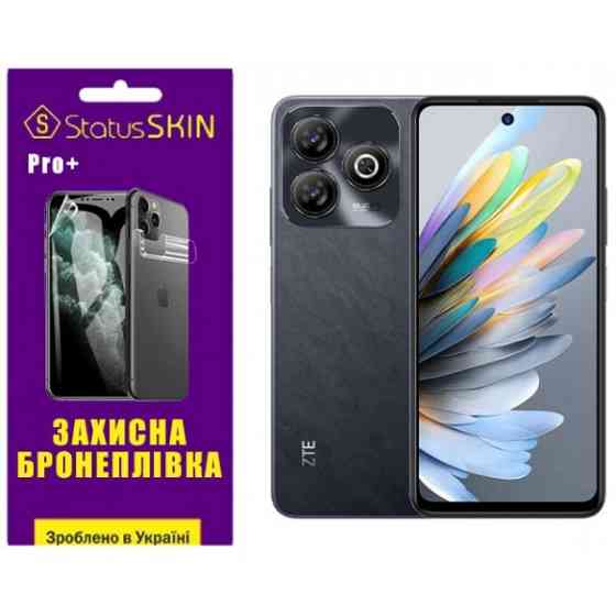 Поліуретанова плівка StatusSKIN Pro+ для ZTE Blade A75 Глянцева Харків