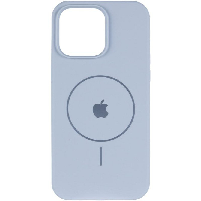 Чехол Silicone Case Full Protective (AA) V2 with MagSafe для Apple iPhone 15 (6.1") Херсон - зображення 2