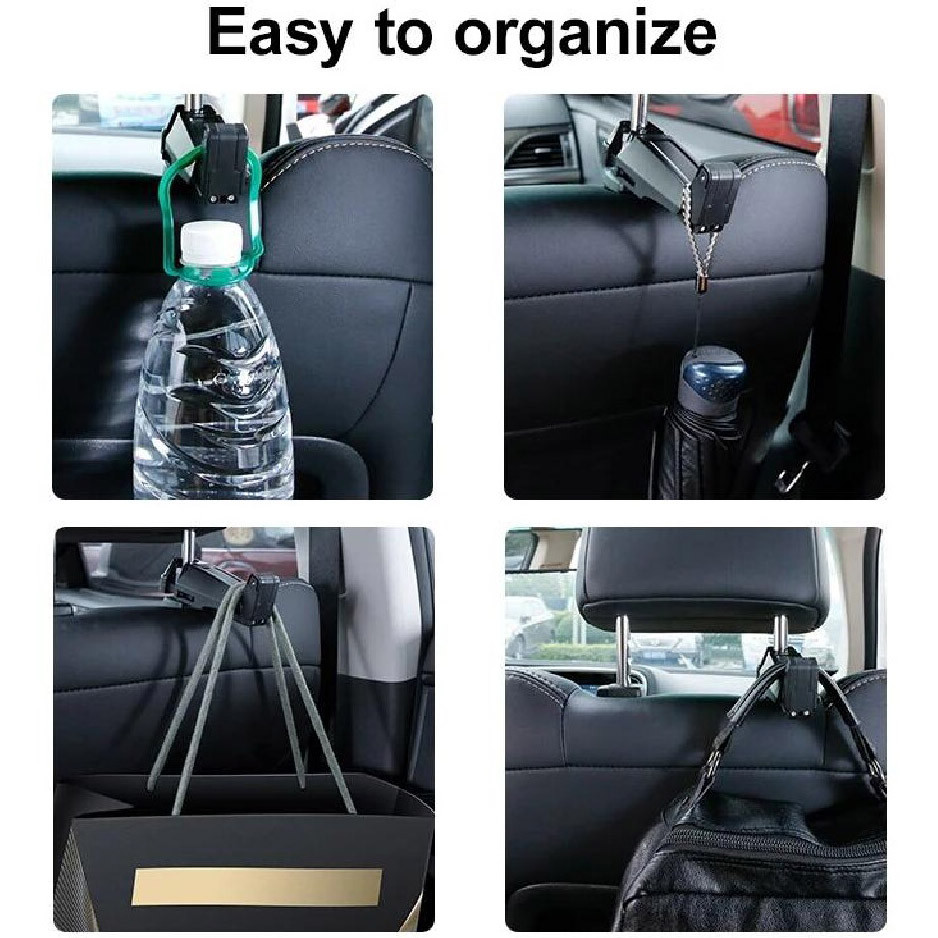 Автодержатель Baseus Backseat Vehicle Phone Hook, + крюк-вешалка (SUHZ-A01) Херсон - изображение 4