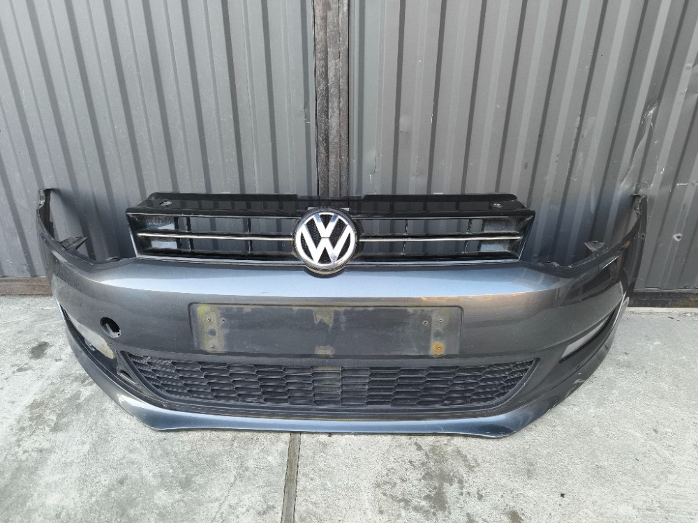 Бампер передний Volkswagen Polo 2014-2017 (6R807221R) Ковель - зображення 1