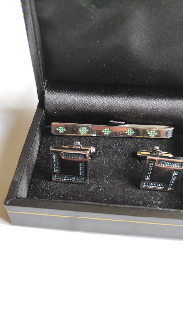 Запонки и зажим для галстука. Київ - зображення 1