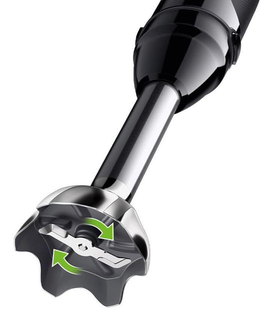 Блендер погружной Braun MQ-55307-MBK 1000 Вт черный Київ - зображення 3