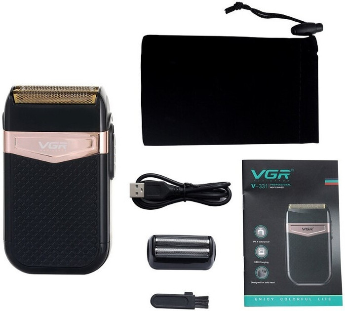 Электробритва VGR V 331 черная Київ - зображення 7