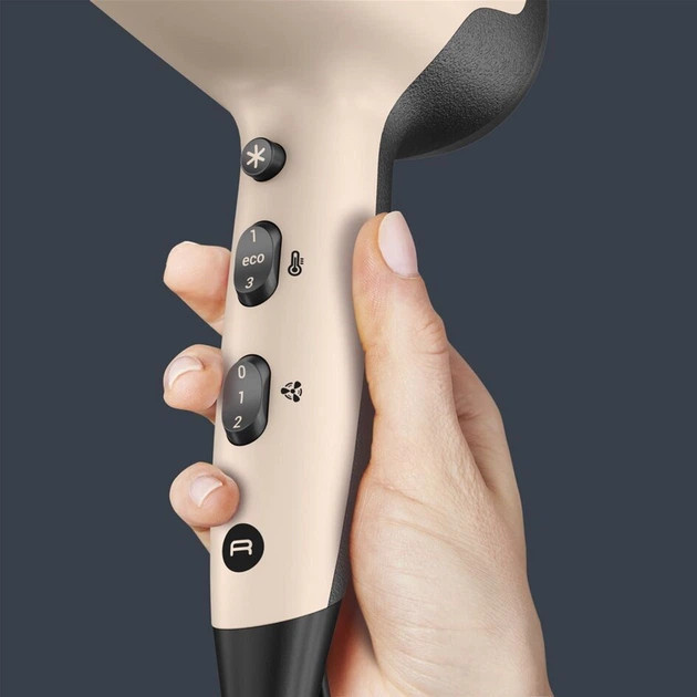 Фен Rowenta Renew CV5E30E0 1900 Вт бежевый Київ - зображення 5