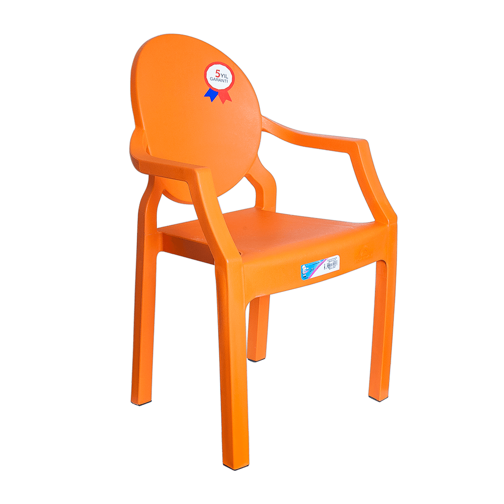 Кресло детское Irak Plastik Afacan оранжевое Київ - зображення 1