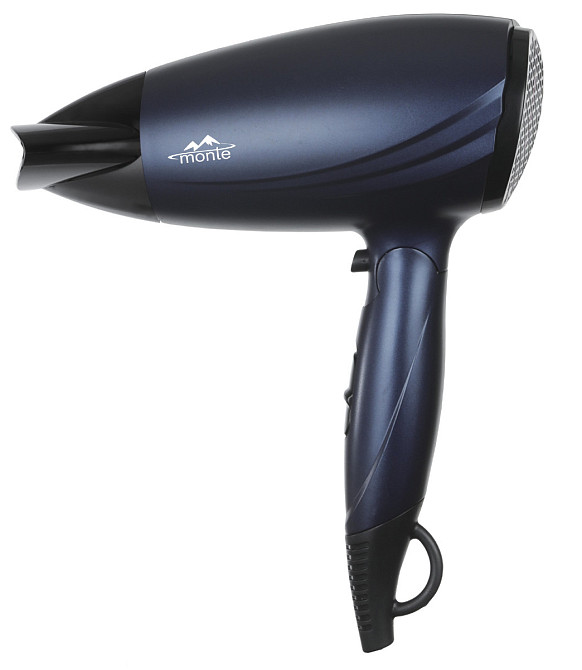 Фен Monte RMT-5216B 1600 Вт синій Київ - зображення 1