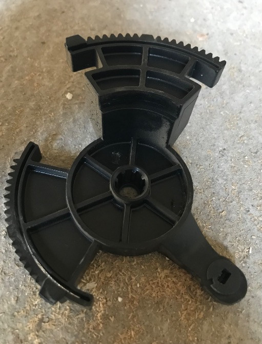 Бу шестерня заслонки печки Renault Laguna 1, 90.704.38.147, 9070438147 Кропивницький - зображення 1