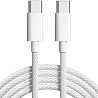 Кабель DM Type-C to Type-C 2m White Харків