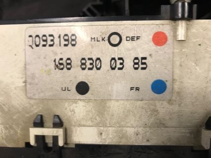 Бу блок управления печкой Mercedes Benz W168 1688300385, A1688300385 Кропивницкий - изображение 3