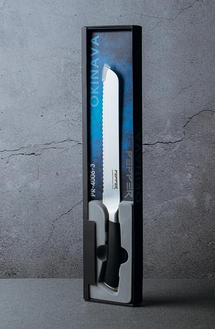 Ніж для хліба Pepper Оkinava PR-4006-3 20.3 см Київ - зображення 1