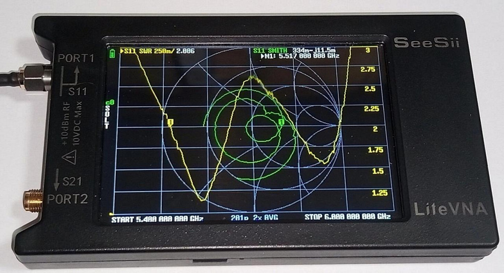 Антенна 5520-5650/5770-5900 МГц 6dBi, до 50 Вт, длина 30 см, N-male. смотрите графики КСВ. Дніпро - зображення 2