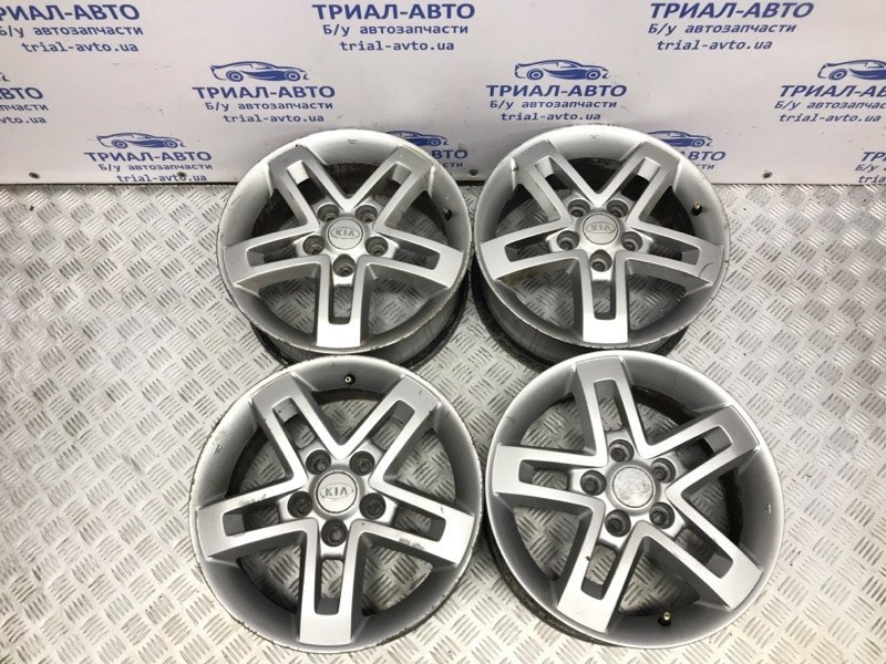 Диски титан комплект R16 Kia Soul AM 1.6 БЕНЗИН G4FC 2008 (б/у) Київ - зображення 1