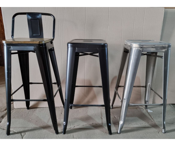 Стілець Толікс барний високий полірований Дніпро - зображення 6