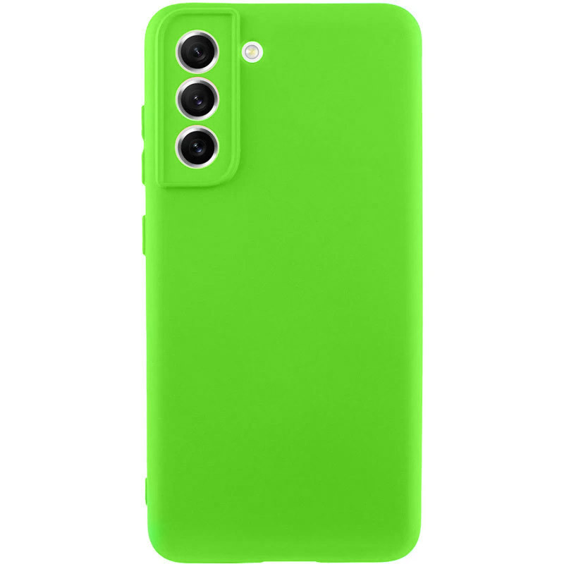 Чехол TPU GETMAN Liquid Silk Full Camera для Samsung Galaxy S21 FE Херсон - зображення 1