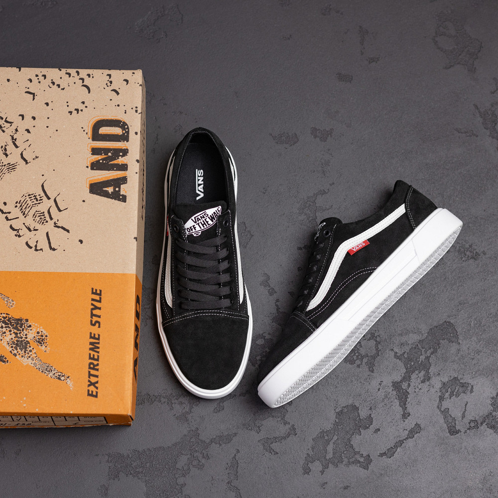 Мужские кожаные кеды  VS Black Киев - изображение 9