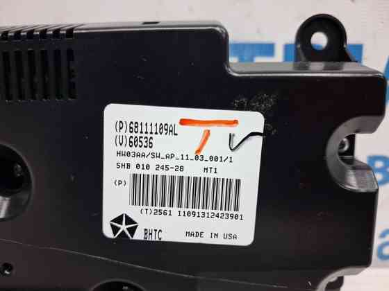 Блок управления климат-контролем Jeep Grand Cherokee 2010-2022 68111109AO (Арт. 75221) Киев