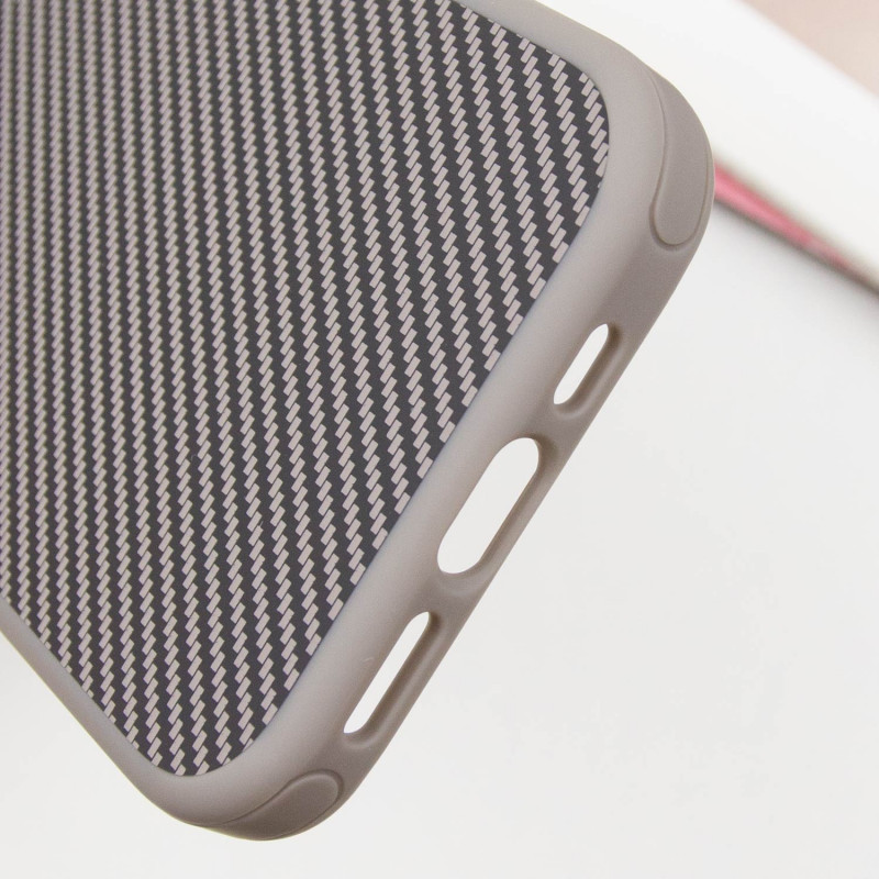 Чехол TPU+PC Carbon with Magnetic Fit для Apple iPhone 16 (6.1") Херсон - зображення 7