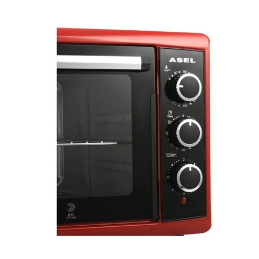 Электропечь Asel AF50-23-red 50 л красная Київ - зображення 7