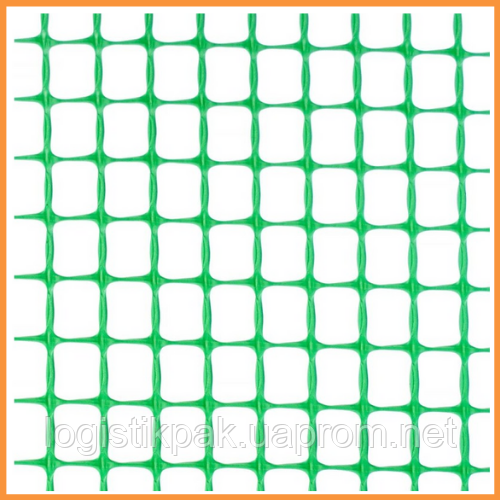 Сетка 20*20 пластмассовая 1.5х20 м (зеленая) Колибри Харків - зображення 11