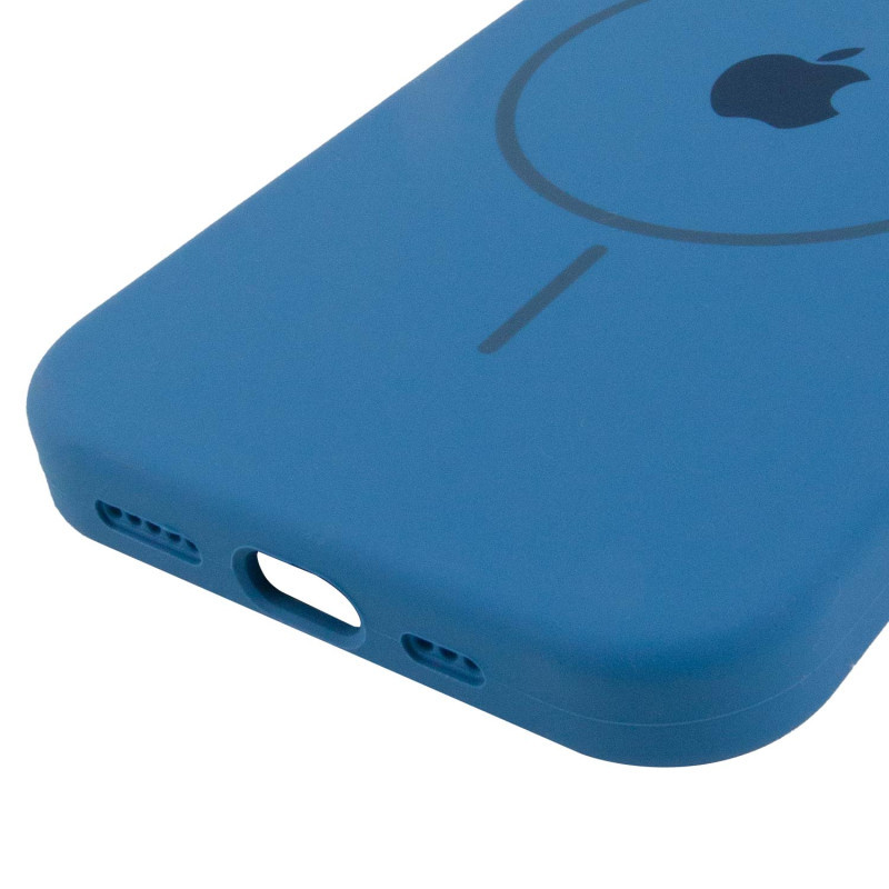Чехол Silicone Case Full Protective (AA) with MagSafe для Apple iPhone 15 (6.1") Херсон - зображення 5