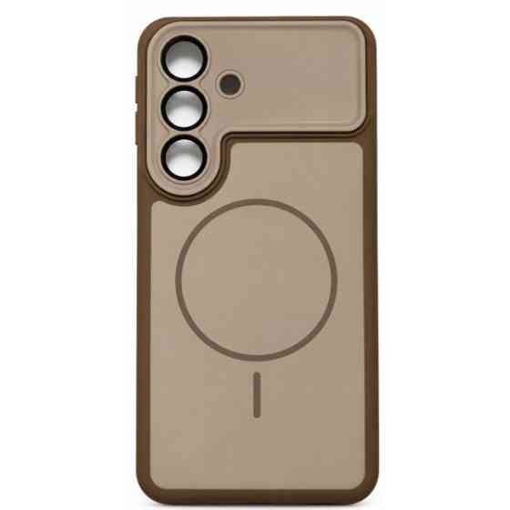 Чохол Armor Case Full Camera with MagSafe для Samsung S26 S942 Brown Харків