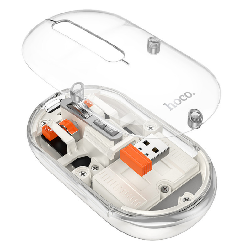 Мышь беспроводная Hoco GM35 General dual-mode silent Херсон - изображение 3