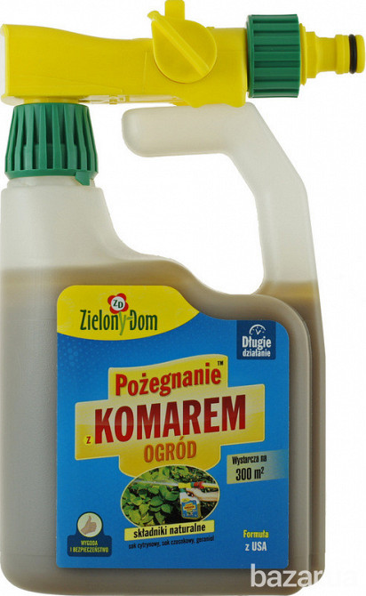 Концентрат от комаров Зеленый Дом для обработки территорий 1 л Одесса - изображение 1